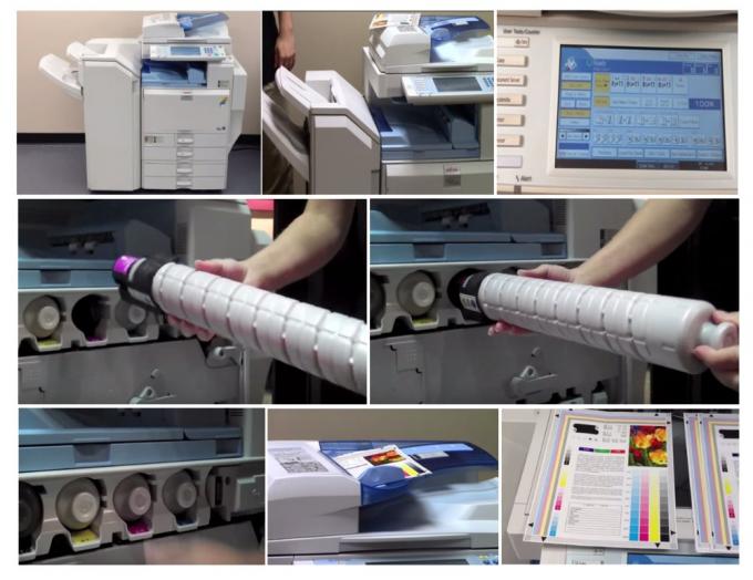 Najwyższej jakości kompatybilny ricoh mp c3300 wymiana kasety z tonerem ricoh aficio mpc3300 mpc2800 oryginalny
