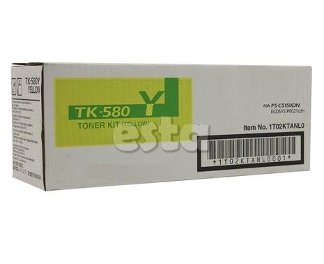 TK580 Tonery Kyocera do drukarek FS - C5150DN, zestaw 4 sztuki, czarny / cyjan / magenta / żółty