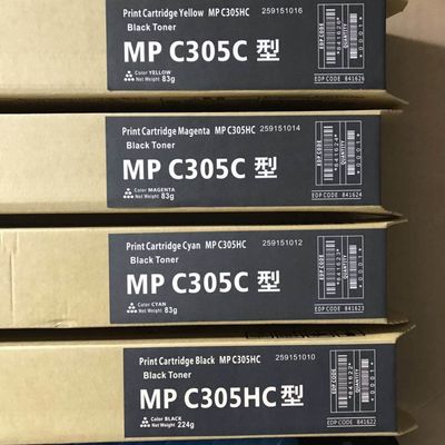 Tonery Ricoh MP C305SPF CMYK do Ricoh MP C305SPF C306ZSP Z Chipem